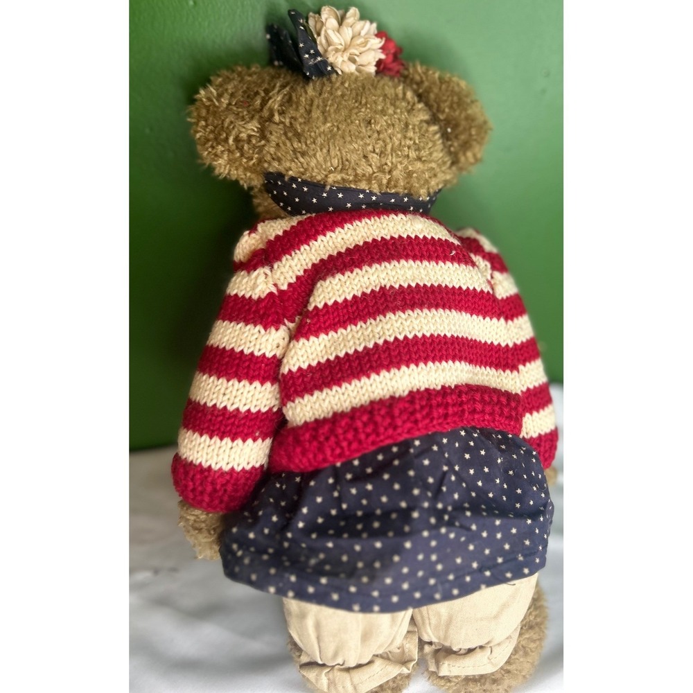 Boyds Bears Gloria Bearsevelt T.J. Best Dressed Collection Plush 912631 NWT - Picture 10 of 11